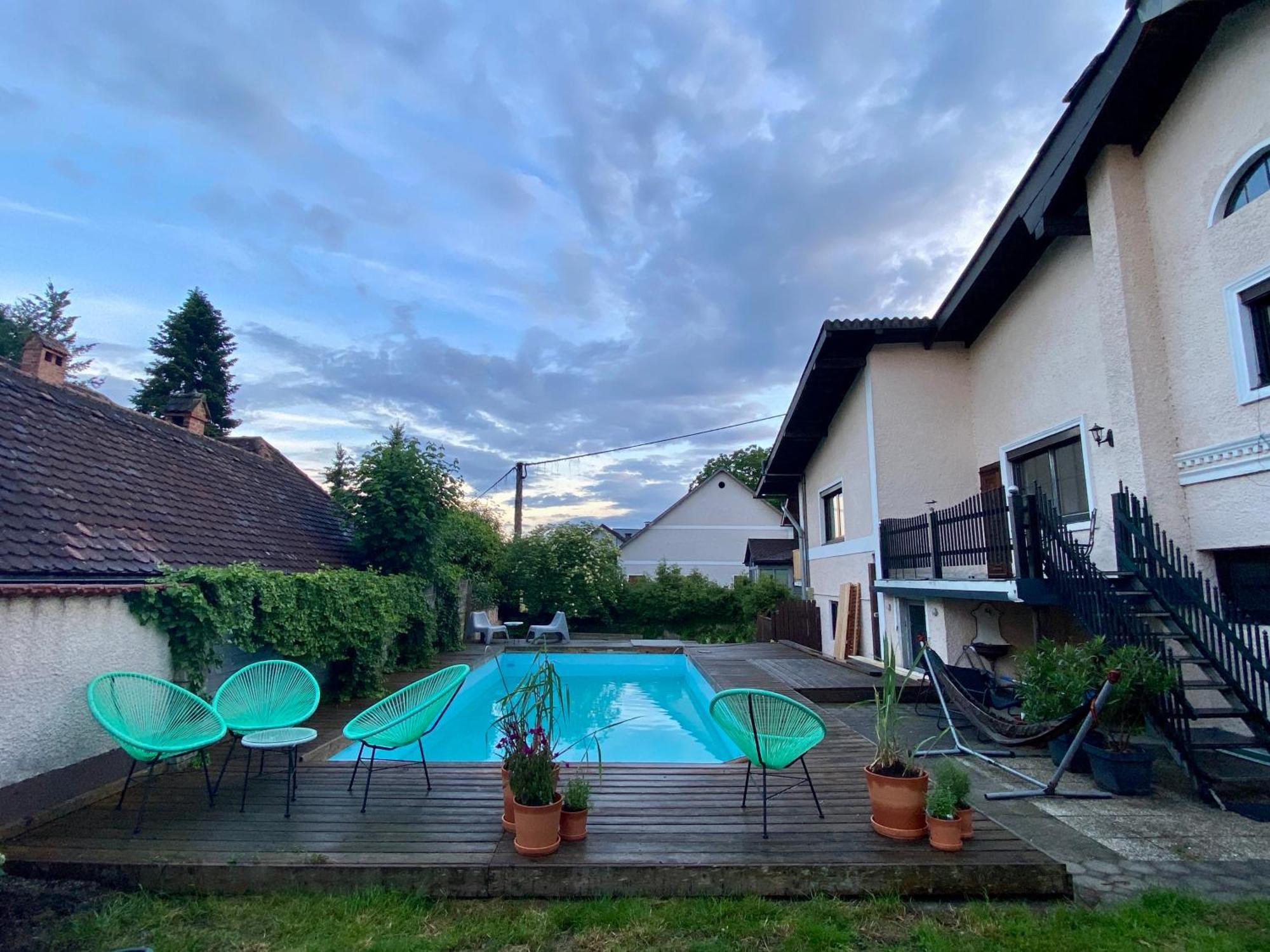 Baeckerhaus - Wohnung Mit Pool Und Garten Гмунден Экстерьер фото