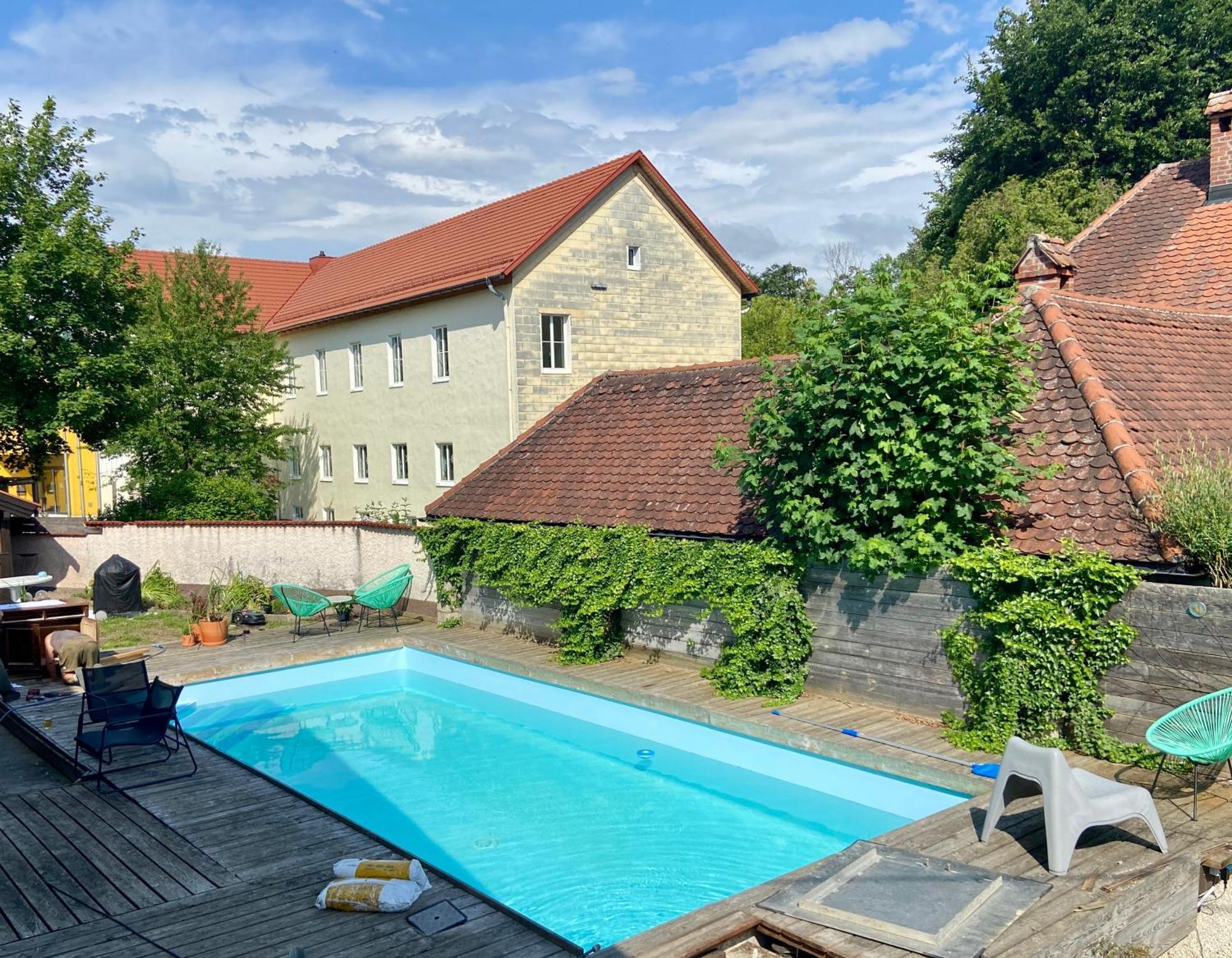 Baeckerhaus - Wohnung Mit Pool Und Garten Гмунден Экстерьер фото